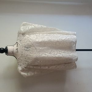 Express Lace Puff Sleeve Top